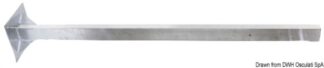 Palo acciaio zincato altezza 160 cm 22.429.02 0