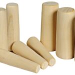 Serie di 9 coni in legno 20-49 mm 22.803.81 Osculati