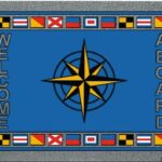 Zerbino Format 50 x 80 cm Rosa dei Venti 23.910.00 Osculati