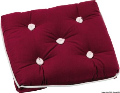 Cuscino semplice bordeaux 430 x 350 mm 24.430.13 Osculati