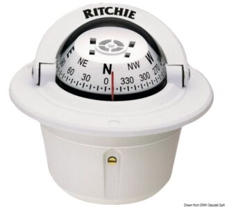 Bussola Ritchie Explorer 2"3/4 incasso b/b 25.081.02 Ritchie navigation