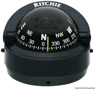Bussola Ritchie Explorer 2"3/4 esterna nera/nera 25.081.11 Ritchie navigation