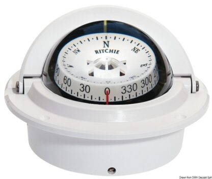 Bussola Ritchie Voyager 3" incasso bianca/bianca 25.082.02 Ritchie navigation