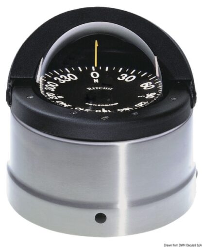 Bussola Ritchie Navigator 4"1/2 chiesuola nera/n. 25.084.11 Ritchie navigation