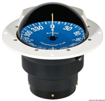 Bussola Ritchie Supersport 5" bianca/blu 25.087.13 Ritchie navigation
