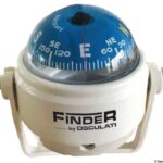 Bussola con staffa Finder bianca, rosa blu 25.170.02 Osculati