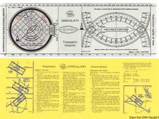 Osculati 26.142.85 Regolo Tracciatore Integrale