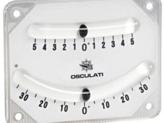 Inclinometro a doppia bolla 26.700.86 Osculati