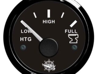 Indicatore acque nere 10/180 ohm nero/nera 27.320.05 Osculati