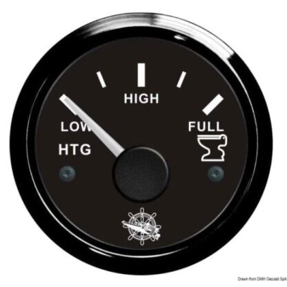 Indicatore acque nere 10/180 ohm nero/nera 27.320.05 Osculati
