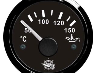 Indicatore temperatura olio 50/150° nero/nera 27.320.09 Osculati