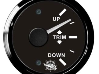 Indicatore trim 0/190 ohm nero/nera 27.320.20 Osculati