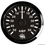 Amperometro con shunt 50 A nero/nera 27.320.23 Osculati