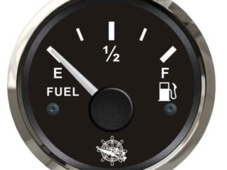 Indicatore carburante 10-180/240-33 ohm nero/lucido 27.321.02 Osculati