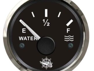 Indicatore acqua 10-180/240-33 ohm nero/lucida 27.321.04 Osculati