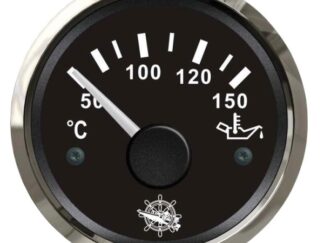 Indicatore temperatura olio 50/150° nero/lucida 27.321.09 Osculati