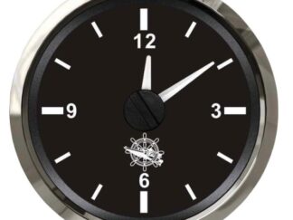 Orologio al quarzo nero/lucida 27.321.27 Osculati