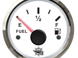 Indicatore carburante 10-180/240-33 ohm bianco/lucido 27.322.02 Osculati