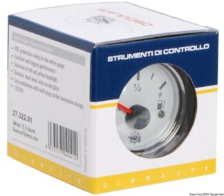 Contagiri 0-3000 RPM nero/lucida 27.326.01 Osculati