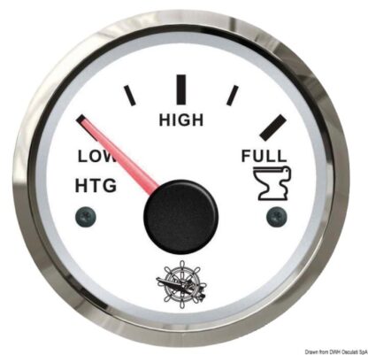 Indicatore acque nere 10/180 ohm bianco/lucida 27.322.05 Osculati