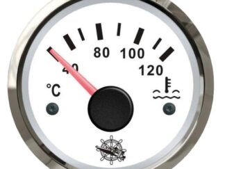Indicatore temperatura acqua 40/120° bianco/lucida 27.322.08 Osculati