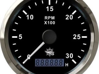 Contagiri 0-3000 RPM bianco/lucida 27.327.01 Osculati