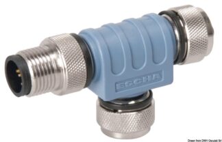 Nodo di connessione a 3 ricettori NMEA 2000 2F+1M 27.363.02 Osculati