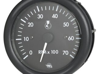 Contagiri 2/4 tempi 12 V nero 27.421.01 Osculati