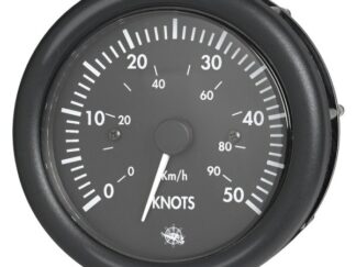 Spidometro 0-50 nodi 12 V nero 27.424.01 Osculati