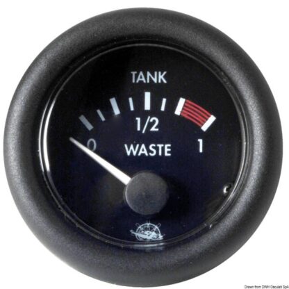 Indicatore acque nere 12 V nero 27.438.01 Osculati