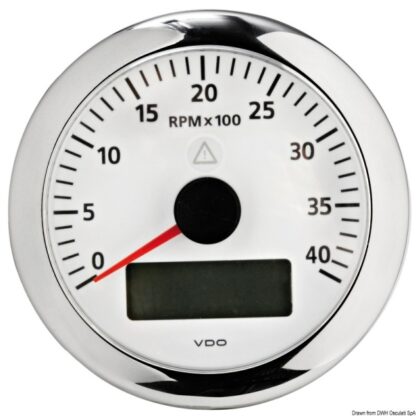 Contagiri 4000 RPM bianco 27.480.01 VDO Marine