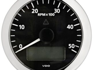 Contagiri 5000 RPM nero 27.580.02 VDO Marine