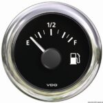 Indicat livello carburante 10/180 ohm nero 27.582.01 VDO Marine