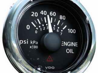 Pressione olio 5 bar/80 psi nero 27.591.01 VDO Marine