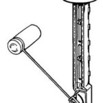 Galleggiante a leva per carburante 150-605 mm 27.674.00 VDO Marine