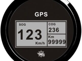 Log con bussola e totalizzatore GPS nero/nera 27.781.02 Osculati