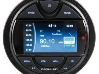 Osculati 29.530.02 Radio Da Cruscotto - Fm/Dab/Ros