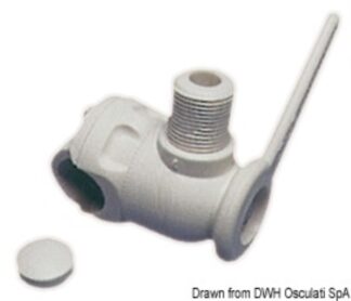 Supporto universale per antenne GPS/VHF 29.540.41 Osculati