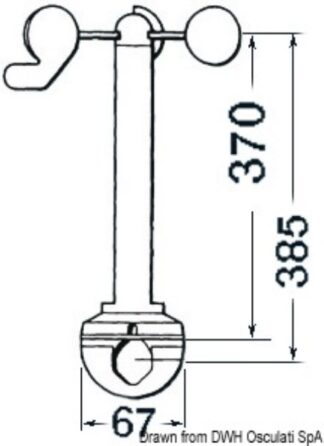 Trasduttore Wind Raymarine Z195 29.600.21 Raymarine