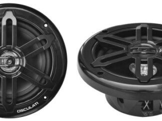 Coppia di casse stereo doppio cono nere 8" - 2X180W 29.743.06 Osculati