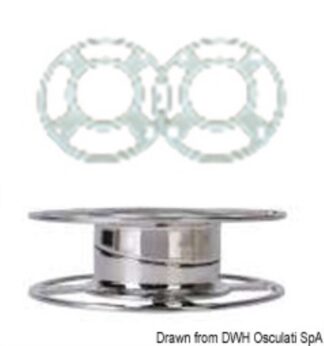 Supporto inox inclinabile per antenne satellitari 29.923.95 Glomex