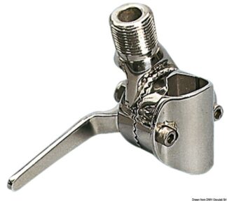 Base antenna per pulpito inox 22/25 mm 29.930.20 Osculati
