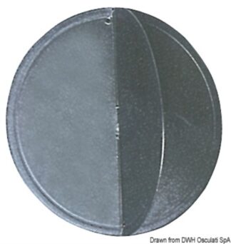 Pallone in policarbonato nero di segnalazione 30.650.00 Osculati