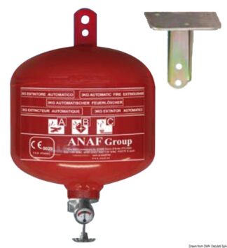 Estintore automatico 3 Kg 31.515.03 Anaf Antincendi