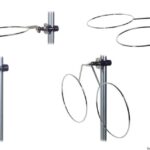 Portaparabordi singolo 150 mm 33.112.40 Osculati