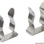 Coppia clips inox 25/32 mm 34.356.00 Osculati