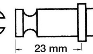 Osculati 34.430.12 Scalmo Ottone Cromato Per Canotti Bat E Lomac