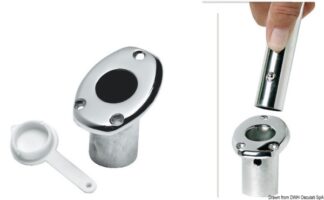 Base portabandiera ad incasso 35.390.20 Osculati