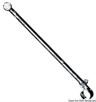 Asta portabandiera inox 400 mm 35.391.00 Osculati