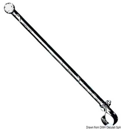 Asta portabandiera inox 400 mm 35.391.00 Osculati